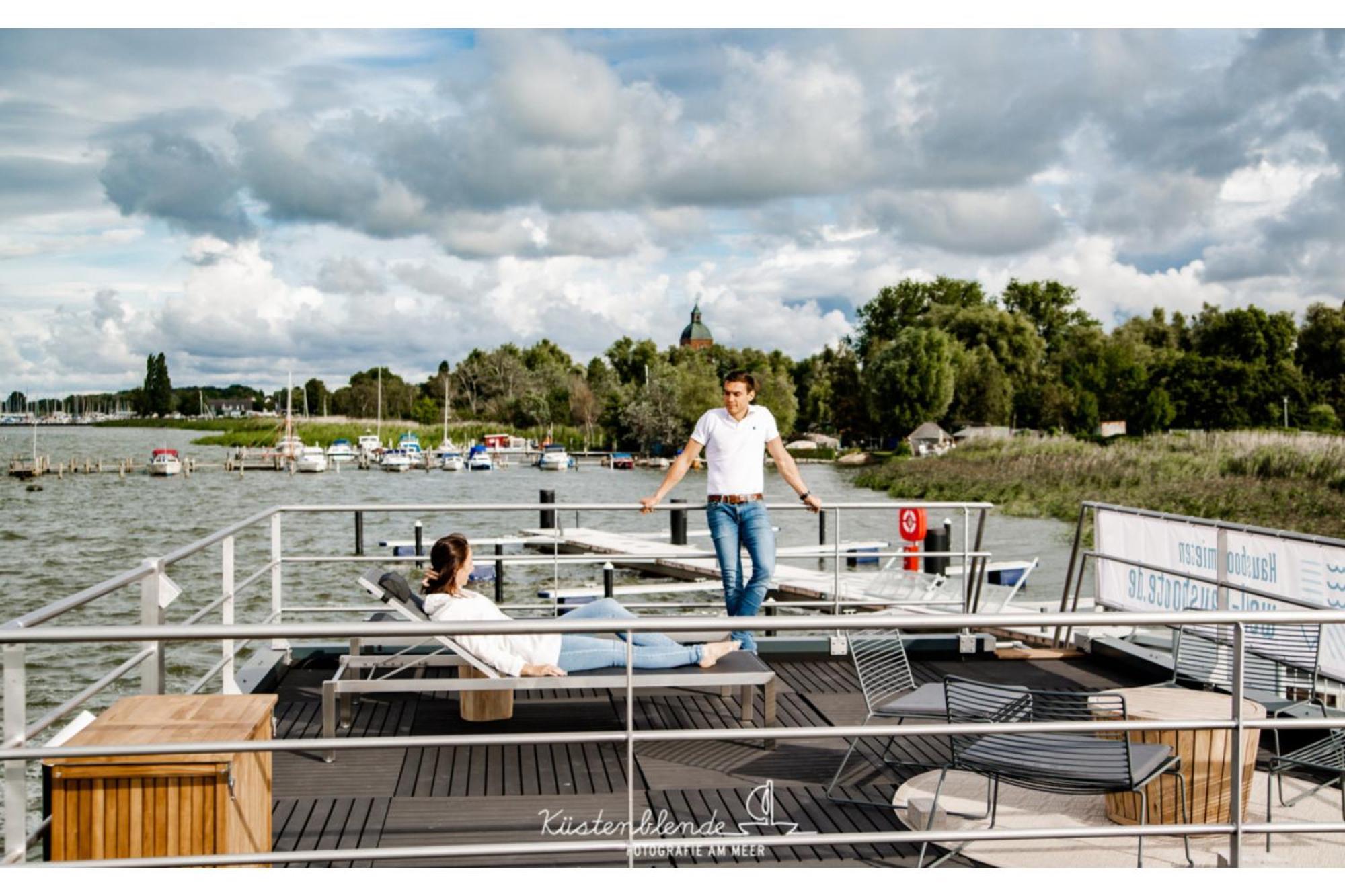 Ostsee Hausboot - Kranichnest Lp1 Ribnitz-Damgarten Exterior photo