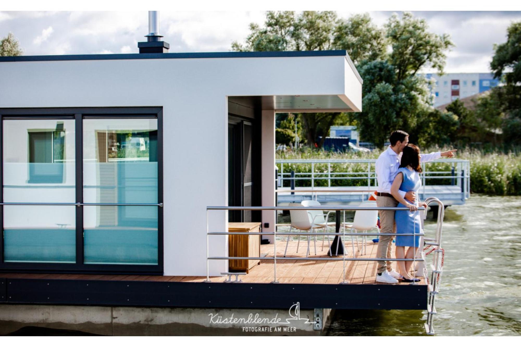Ostsee Hausboot - Kranichnest Lp1 Ribnitz-Damgarten Exterior photo
