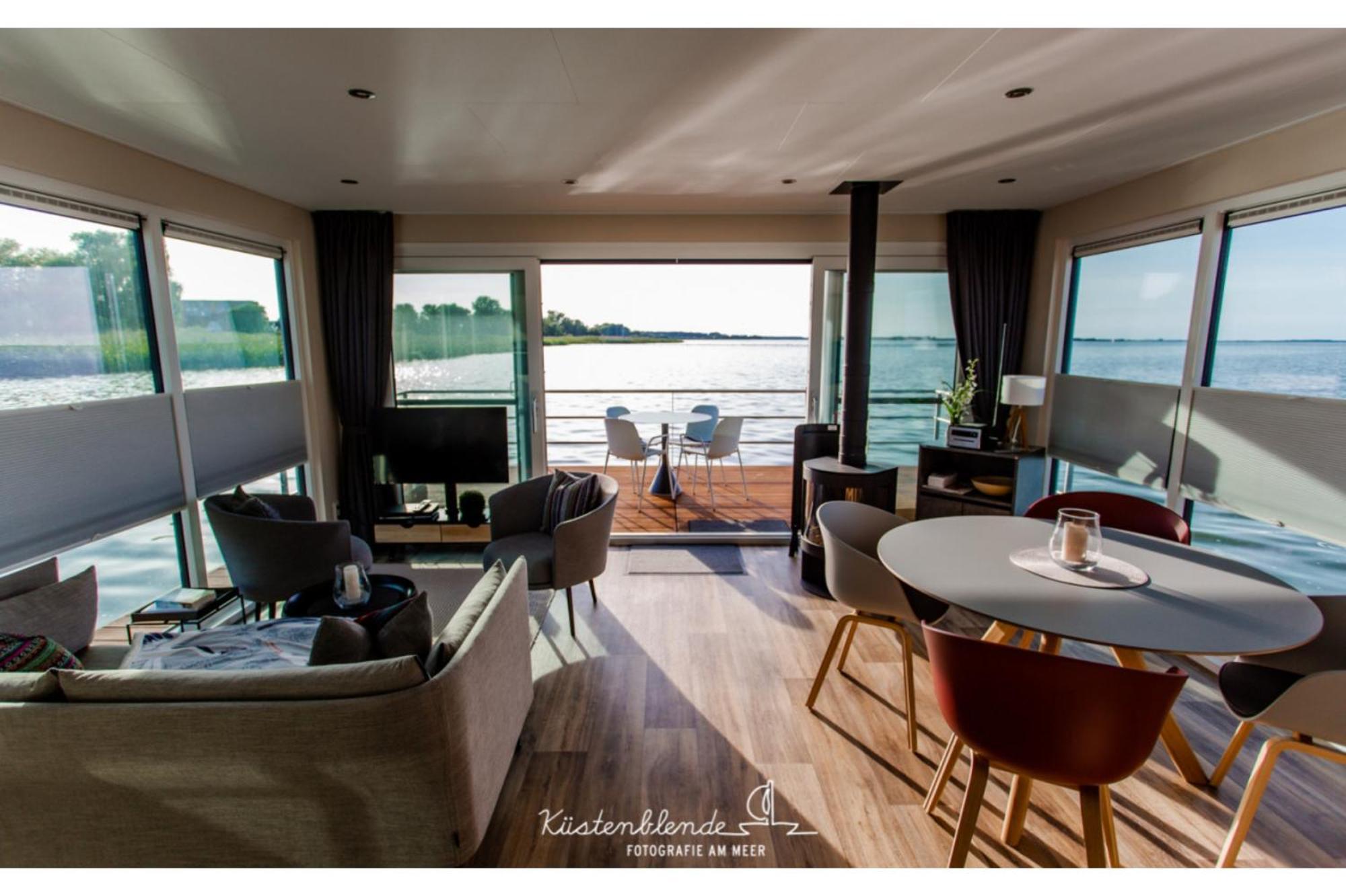 Ostsee Hausboot - Kranichnest Lp1 Ribnitz-Damgarten Exterior photo